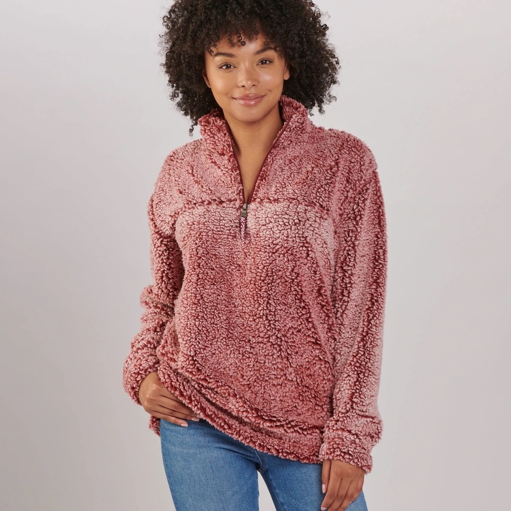 Boxer craft Sherpa Quarter Zip Pullover